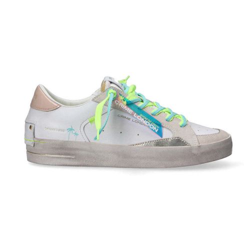 Sneakers basse sneaker Deluxe gialla azzurra - Crime london - Modalova