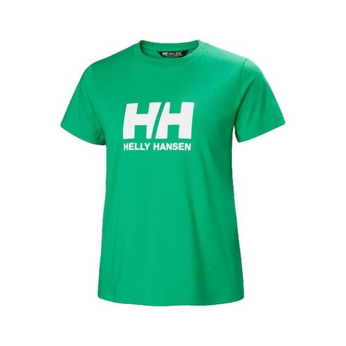 T-shirt & Polo W Hh Logo 2.0 Green 499 - Helly Hansen - Modalova