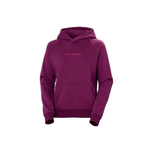 Felpa Helly Hansen W Cotton Fleece - Helly Hansen - Modalova