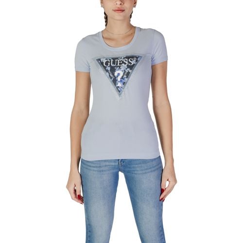 T-shirt SS CN TRIANGLE FLOWER W5RI00 J1314 - Guess - Modalova