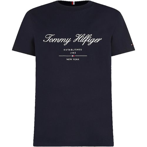 T-shirt SCRIPT LOGO TEE - Tommy hilfiger - Modalova