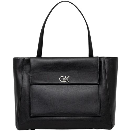 Borsa CK MEDIUM SHOPPER W/POCKET K60K612811 - Calvin Klein Jeans - Modalova