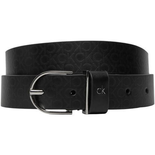 Cintura CK METAL LOOP RND BCKLE 3.0_MONO K60K612860 - Calvin Klein Jeans - Modalova