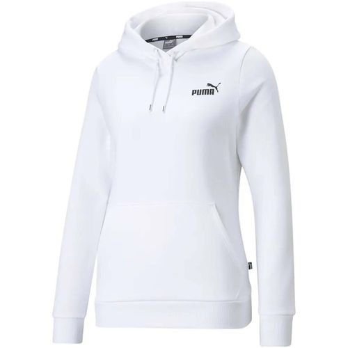 Felpa Ess Small Logo Hoodie Fl - Puma - Modalova