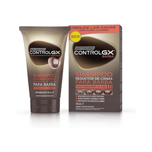 Trattamento rasatura e post-rasatura Control Gx Shampoo Riducente Barba Grigia - Just For Men - Modalova