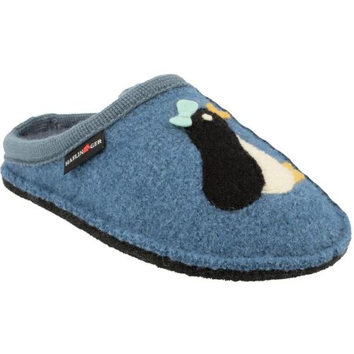 Pantofole Haflinger HF-PINGU-blu-D - Haflinger - Modalova