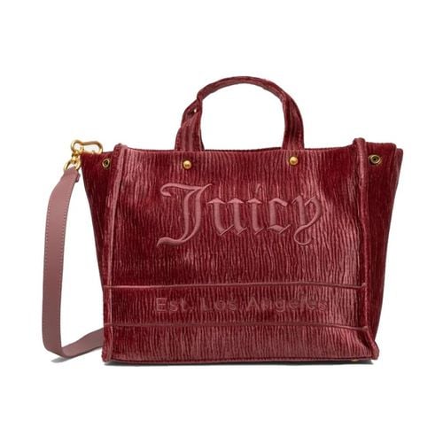 Borsa IRIS VELVET M. SHOPPER BAG - Juicy Couture - Modalova