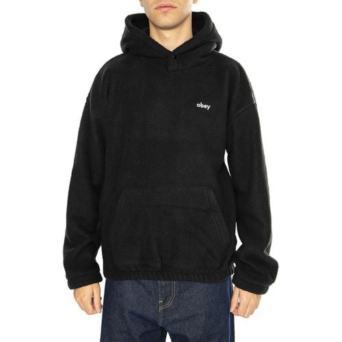 Felpa Bold Polar Flleece Hood Black - Obey - Modalova