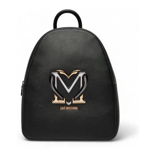 Borsa Zaino con logo monogramma - Love Moschino - Modalova