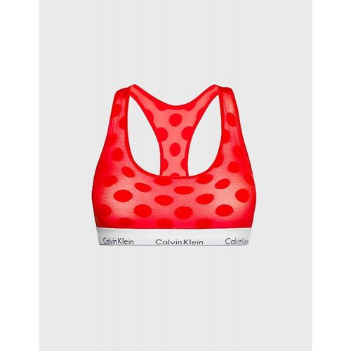 Top 000QF5847E - UNLINED BRALETTE-XAT RED - Calvin Klein Jeans - Modalova