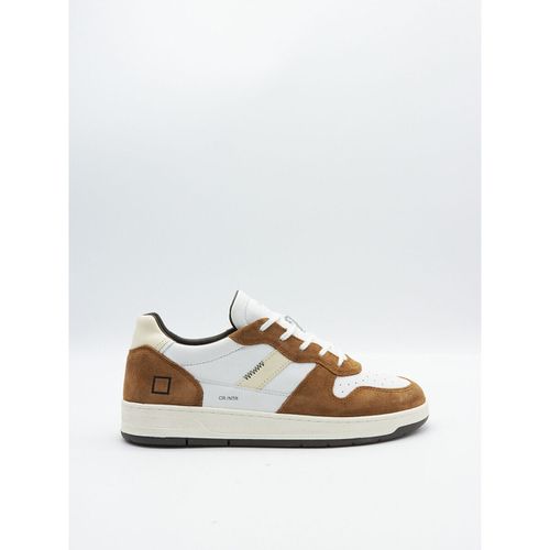 Sneakers COURT 2.0BIANCO-CUOIO - Date - Modalova