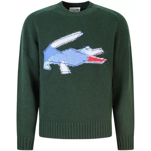 Maglione Maglione con maxi logo per uomo - Lacoste - Modalova