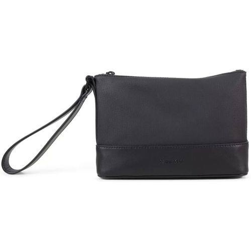 Borsa Shopping Pochette nera con mini logo per uomo - Calvin Klein Jeans - Modalova