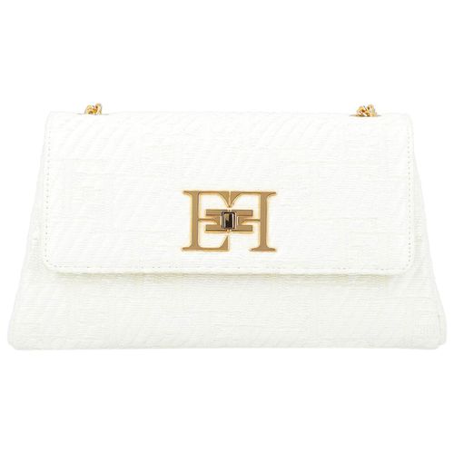 Borsa Borsa in tessuto jacquard stampa logo BRE00005012AE - Elisabetta Franchi - Modalova