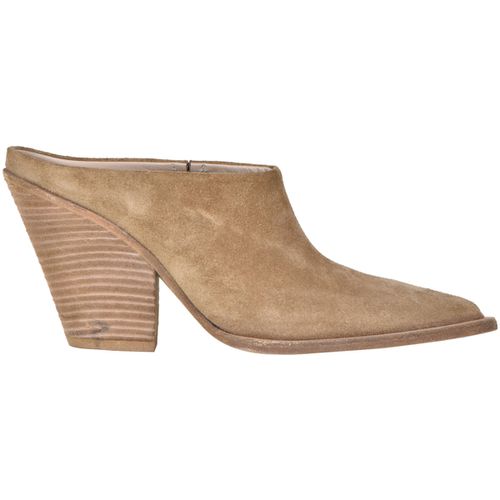 Scarpe Sabot stile texano in suede CAT00005011AE - Elena iachi - Modalova