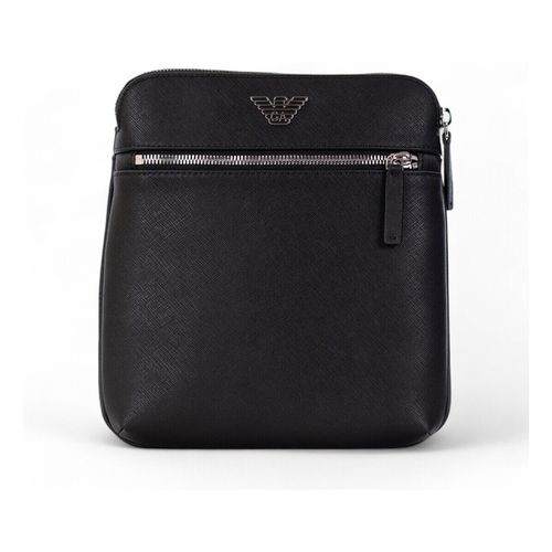 Borsa Borsa a tracolla in ecopelle con logo iconico - Emporio armani - Modalova