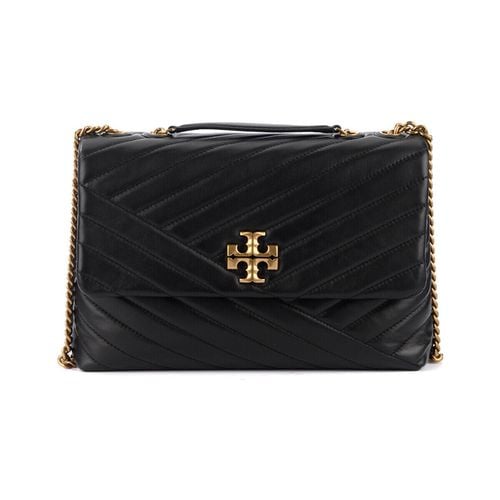 Borsa Borsa a tracolla Kira media in pelle nera - Tory Burch - Modalova