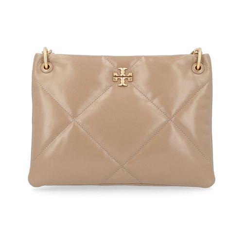 Borsa a spalla Borsa Kira small in pelle beige - Tory Burch - Modalova