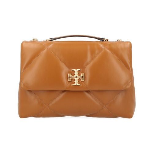 Borsette Borsa Kira in nappa color marrone - Tory Burch - Modalova