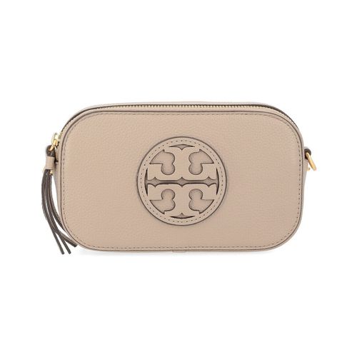 Borsa Borsa Miller in pelle martellata color beige - Tory Burch - Modalova