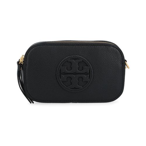 Borsa Borsa Mini Miller in pelle nera - Tory Burch - Modalova