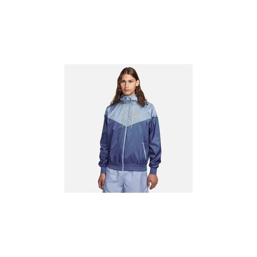 Giacca a vento GIACCA HERITAGE ESSENTIAL JACKET BLUE GREY - Nike - Modalova