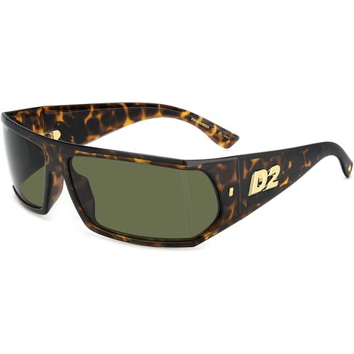 Occhiali da sole D2 0140/S Occhiali da sole, Havana/Verde, 73 mm - Dsquared - Modalova