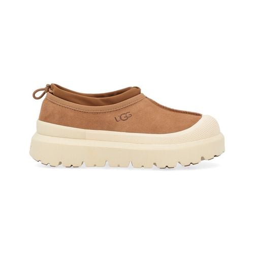 Sandali Slipper Tasman Weather Hybrid in pelle scamosciata cuoio - Ugg - Modalova