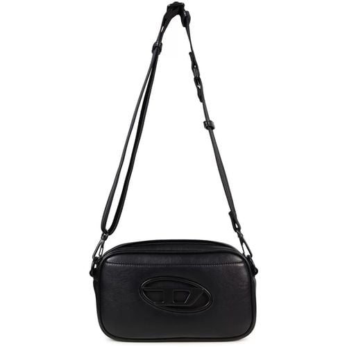 Borsa Shopping Pochette nera con logo per uomo - Diesel - Modalova