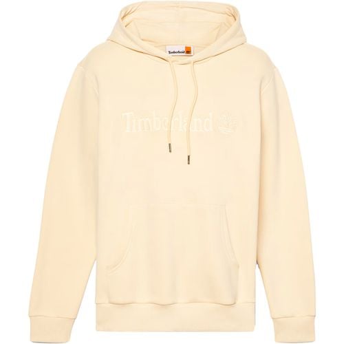 Polo maniche lunghe uomo felpa con cappuccio TB0A6VFJ EFL EMBROIDERY TONAL HOODIE - Timberland - Modalova