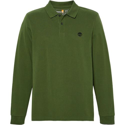 Polo uomo polo manica lunga TB0A6VD2 EIN HAMPTHON CREW NECK - Timberland - Modalova