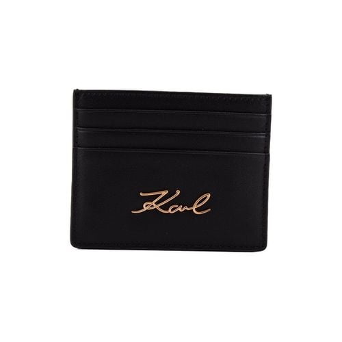 Portamonete SIGNATURE CARDHOLDER - Karl Lagerfeld - Modalova