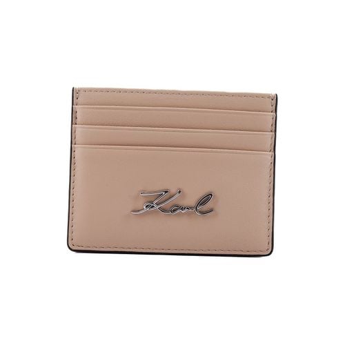 Portamonete SIGNATURE CARDHOLDER - Karl Lagerfeld - Modalova