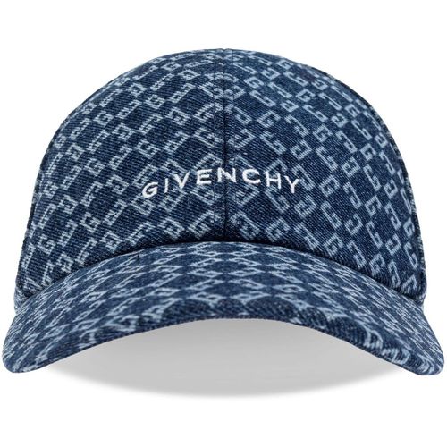 Cappelli Berretto in denim Monogram 72 - Givenchy - Modalova