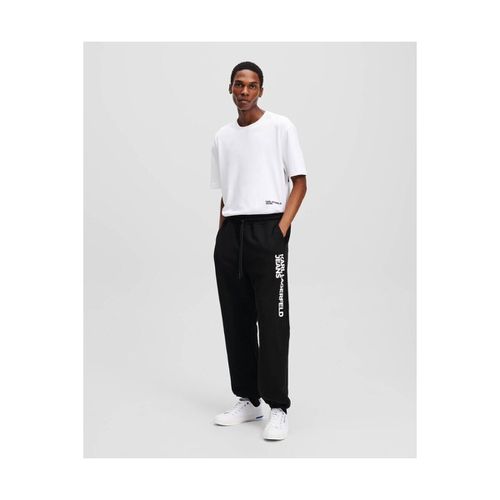 Pantaloni A1M10001 TEXT LOGO SLIM - Karl Lagerfeld - Modalova