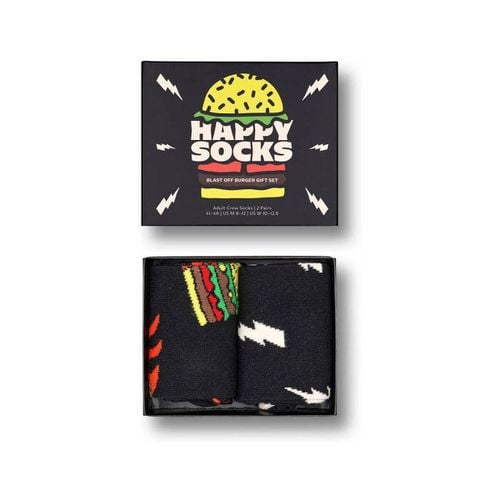 Calzini alti 2-PACK BLAST OFF BURGER SOC - Happy socks - Modalova