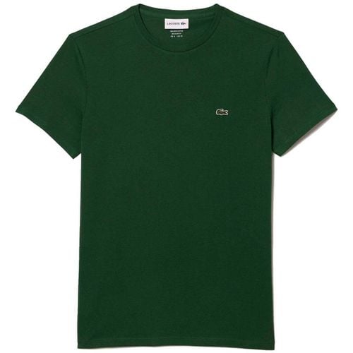 T-shirt & Polo Cotton Pima Crew Neck T-Shirt Pine Green - Lacoste - Modalova