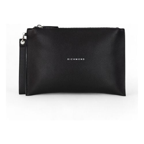 Borsa Pochette ecopelle con logo - John Richmond - Modalova