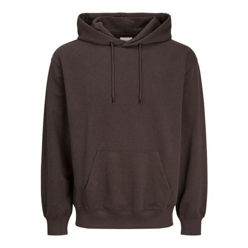 Felpa 12257852 CHARGE SWEAT HOOD-MULCH - Jack & jones - Modalova