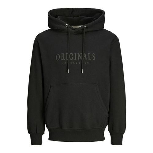 Felpa 12262811 FREDERIKSBERG SWEAT HOOD-BLACK - Jack & jones - Modalova