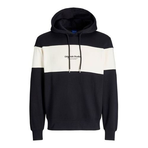 Felpa 12277740 VESTERBRO BLOCK-BLACK - Jack & jones - Modalova