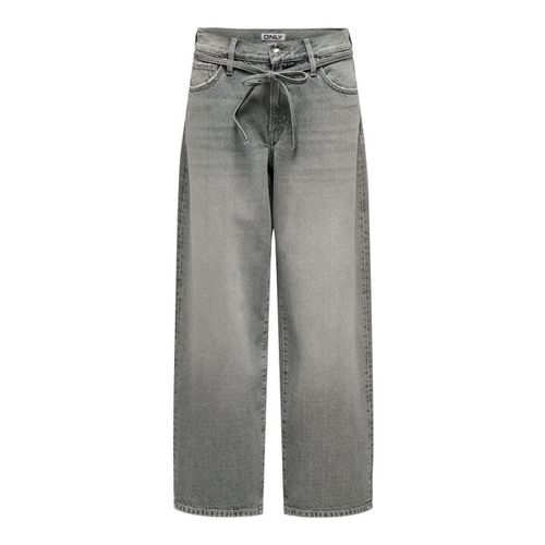 Jeans 15338246 ONLGIANNA MW STRAIGHT-DENIM GREY - Only - Modalova