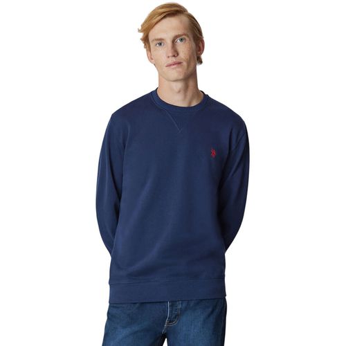 Felpa MAX LOGO FLEECE CREW-NECK - U.S Polo Assn. - Modalova