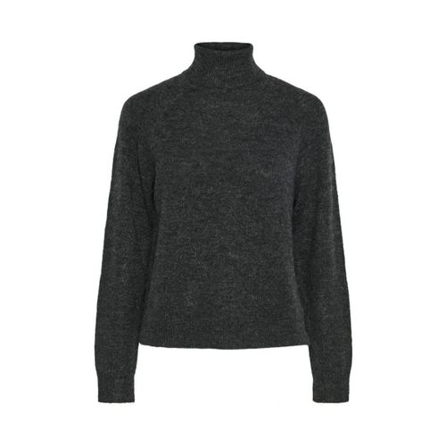 Maglione 17139792 JULIANA ROLLNECK-DARK GRAY MELANGE - Pieces - Modalova