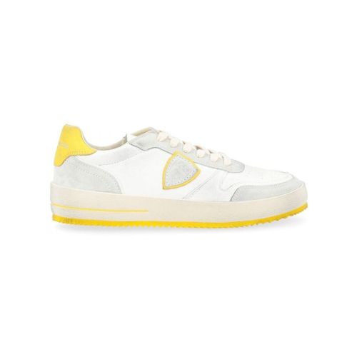 Sneakers VNLU WX17 - NICE LOW-WEST MIXAGE_BLANC JAUNE - Philippe Model - Modalova