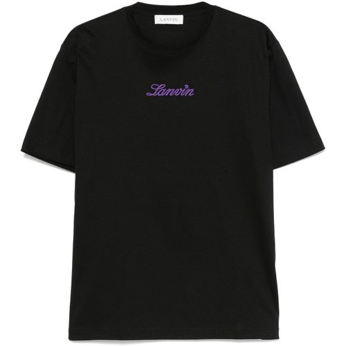 T-shirt T-SHIRT BOUCLETTE SCRIPT LOGO T-SHIRT - Lanvin - Modalova