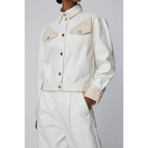 Giacche TWO-TONED COTTON JACKET - Stella Nova - Modalova