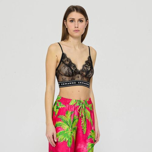 Camicetta Bralette in pizzo - Ermanno Scervino - Modalova