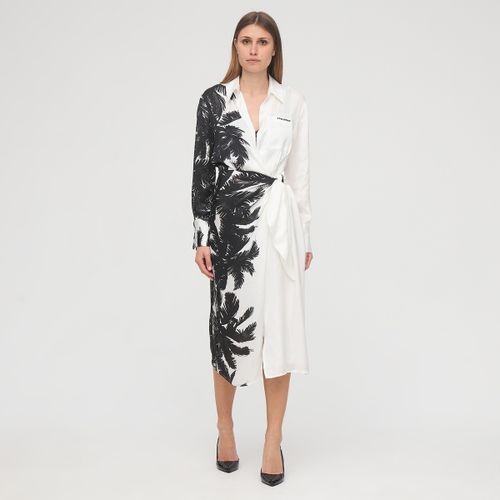 Vestiti Abito midi dettaglio palme - Ermanno Scervino - Modalova