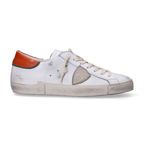 Sneakers sneaker Paris arancio verde - Philippe Model - Modalova